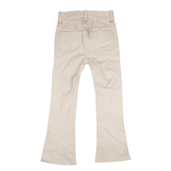 UNRAVEL PROJECT Tan Leather Lace Up Pants Size 26 $2170 - Picture 3 of 4